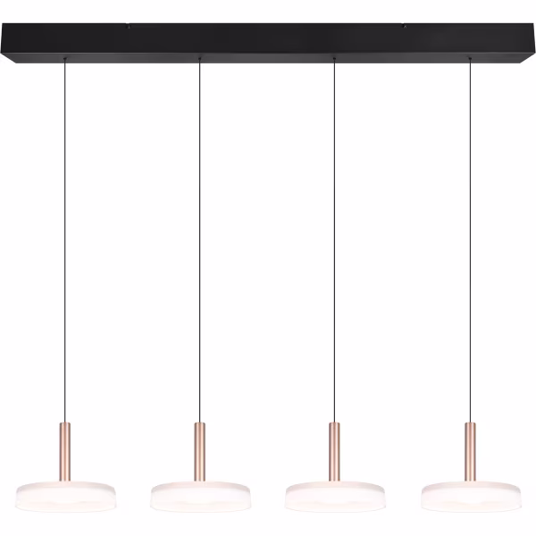 HLW LED LED Hanglamp 30W - Dimbare Witte Metalen LED Hanglamp in Warm Wit 3000K HLW LED LED Hanglamp 30W - Dimbare Witte Metalen LED Hanglamp in Warm Wit 3000K