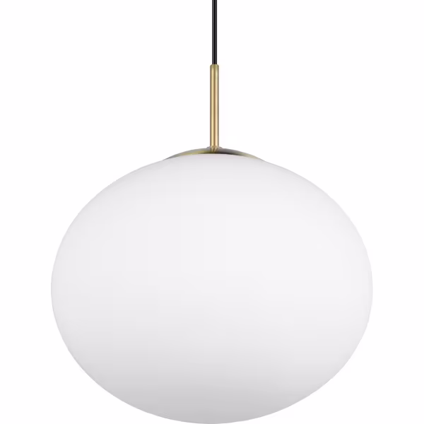 HLW LED Metalen Gouden LED Hanglamp Trion Ferdi - Rond, Mat Messing, E27 Fitting HLW LED Metalen Gouden LED Hanglamp Trion Ferdi - Rond, Mat Messing, E27 Fitting