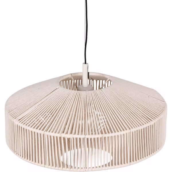 HLW LED Stijlvolle LED Hanglamp Trion Silka - Metalen Witte LED Hanglamp 46cm, E27 Fitting HLW LED Stijlvolle LED Hanglamp Trion Silka - Metalen Witte LED Hanglamp 46cm, E27 Fitting