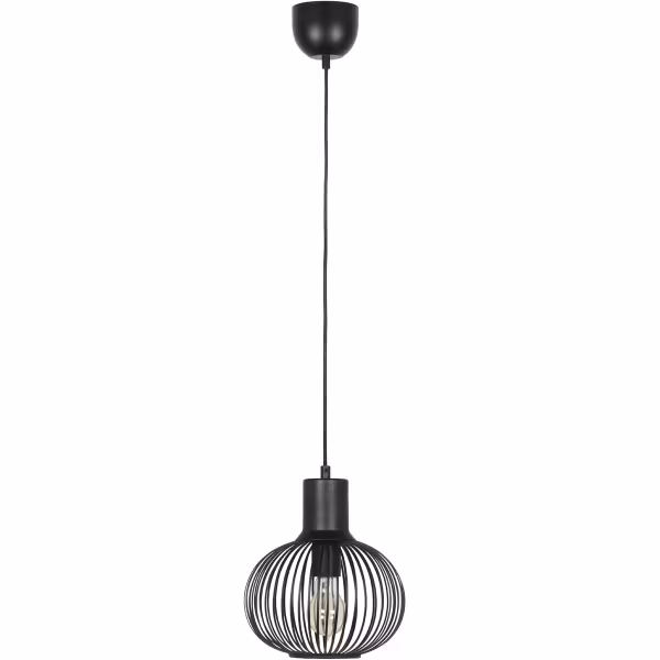 HLW LED Moderne Metalen LED Hanglamp - Zwarte Trion Alia met E27 Fitting, Verstelbaar HLW LED Moderne Metalen LED Hanglamp - Zwarte Trion Alia met E27 Fitting, Verstelbaar
