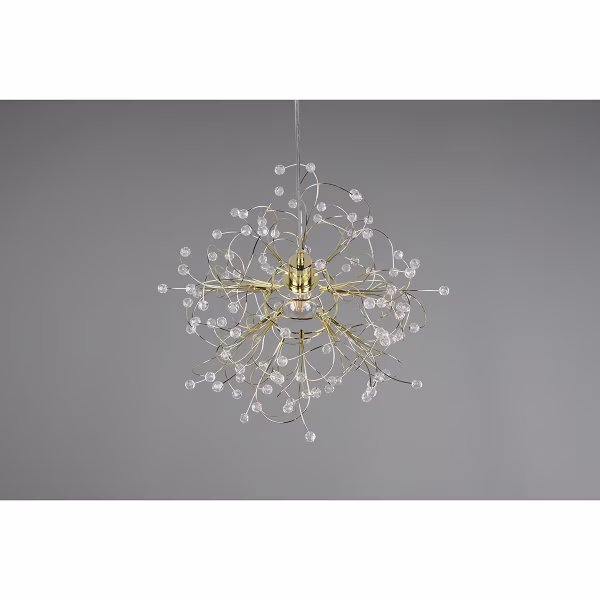 HLW LED Gouden LED Hanglamp Mat Goud - E27 Fitting, Verstelbare LED Lamp HLW LED Gouden LED Hanglamp Mat Goud - E27 Fitting, Verstelbare LED Lamp