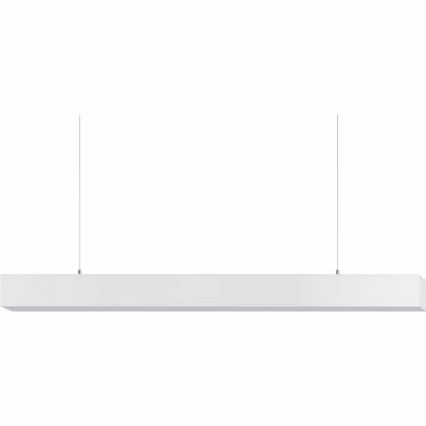 HLW LED Kozolux Tino 40W LED Hanglamp - Witte Lineaire LED lamp 120cm Daglicht Wit HLW LED Kozolux Tino 40W LED Hanglamp - Witte Lineaire LED lamp 120cm Daglicht Wit