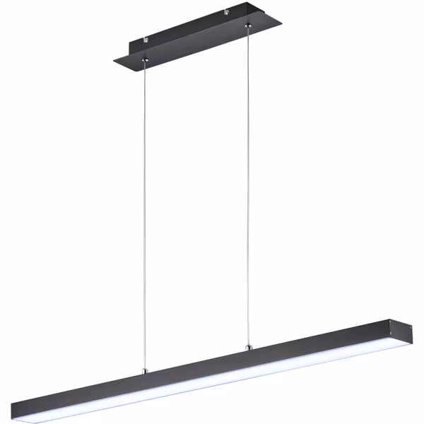 HLW LED 18W Dimbare LED Hanglamp Trion Agina - Mat Zwart, Aluminium, Aanpasbare Kleur HLW LED 18W Dimbare LED Hanglamp Trion Agina - Mat Zwart, Aluminium, Aanpasbare Kleur