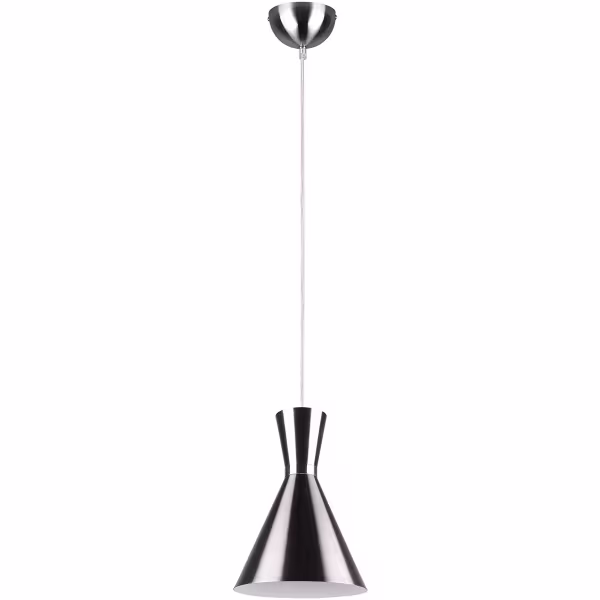 HLW LED LED Pendant Lamp Trion Ewomi - Modern Matte Nickel Aluminum, E27 Fitting, Ø20cm HLW LED LED Pendant Lamp Trion Ewomi - Modern Matte Nickel Aluminum, E27 Fitting, Ø20cm