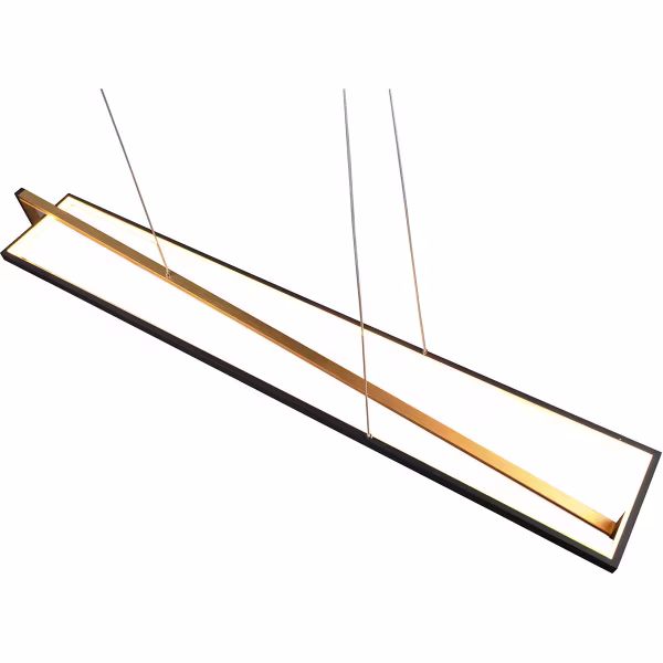 HLW LED Zwarte 35W Dimbare LED Hanglamp Trion Ediyon met Aanpasbare Kleur HLW LED Zwarte 35W Dimbare LED Hanglamp Trion Ediyon met Aanpasbare Kleur