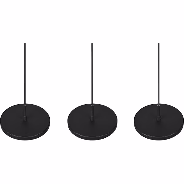 HLW LED Dimbare LED Hanglamp 30W - Zwarte & Witte LED Lamp met Warm Wit Licht HLW LED Dimbare LED Hanglamp 30W - Zwarte & Witte LED Lamp met Warm Wit Licht