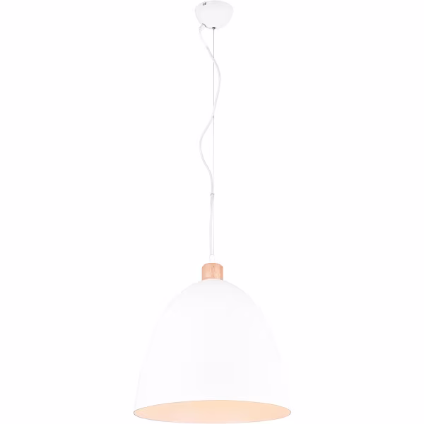 HLW LED Witte LED Hanglamp Trion Jaguar - Mat Wit Aluminium - 60W LED E27 HLW LED Witte LED Hanglamp Trion Jaguar - Mat Wit Aluminium - 60W LED E27