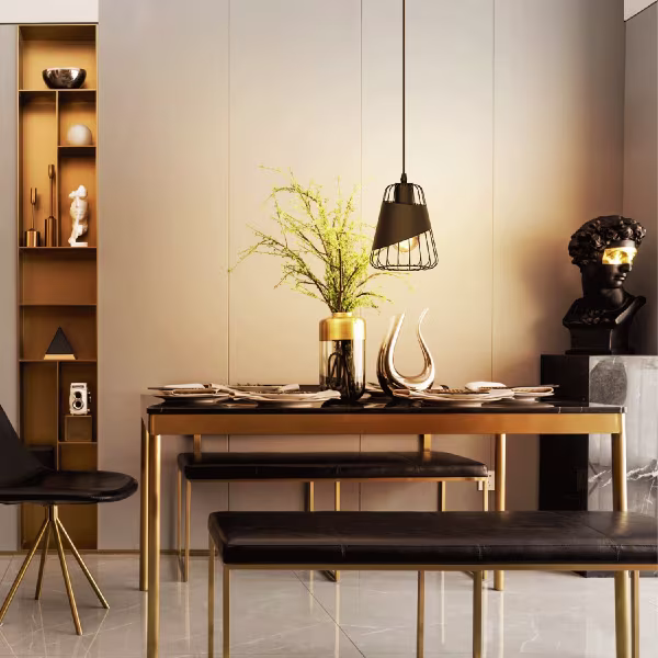 HLW LED Klassieke LED Hanglamp Aigi Pendin - Zwarte LED Lamp met E27 Fitting & Aluminium Frame HLW LED Klassieke LED Hanglamp Aigi Pendin - Zwarte LED Lamp met E27 Fitting & Aluminium Frame