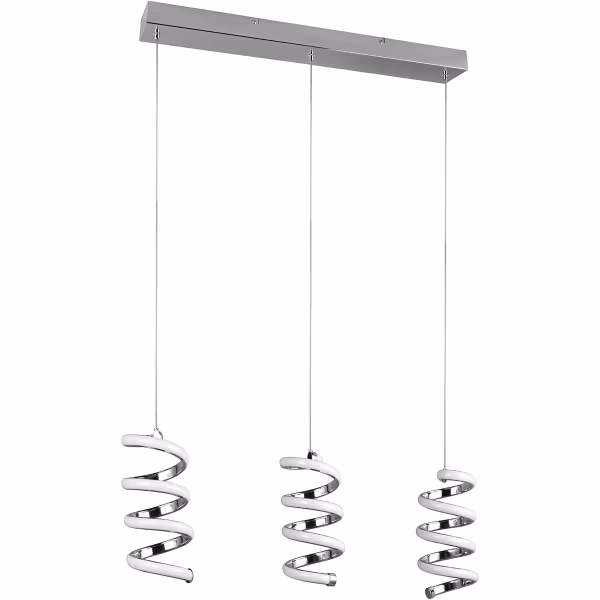 HLW LED Elegante Metalen LED Hanglamp 8W - Witte LED Hanglamp Neutraal Wit 4000K HLW LED Elegante Metalen LED Hanglamp 8W - Witte LED Hanglamp Neutraal Wit 4000K