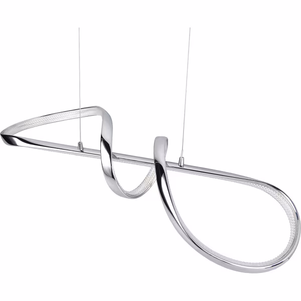 HLW LED Elegante Dimbare Metalen LED Hanglamp 37W - Witte LED Lamp met Natuurlijk Wit Licht HLW LED Elegante Dimbare Metalen LED Hanglamp 37W - Witte LED Lamp met Natuurlijk Wit Licht