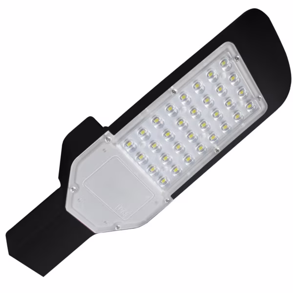 HLW LED Orny 30W Waterdichte LED Straatlamp - Aluminium, Mat Zwart, Helder 6400K HLW LED Orny 30W Waterdichte LED Straatlamp - Aluminium, Mat Zwart, Helder 6400K