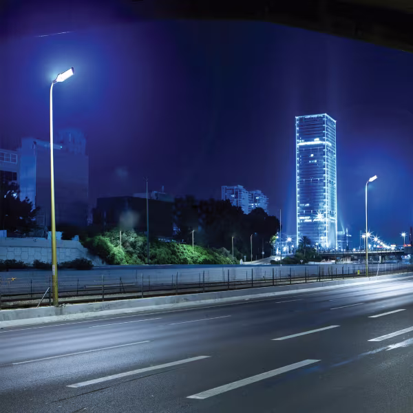 HLW LED Waterproof 50W LED Street Light - Aluminum Matte Black & Bright Cool White HLW LED Waterproof 50W LED Street Light - Aluminum Matte Black & Bright Cool White