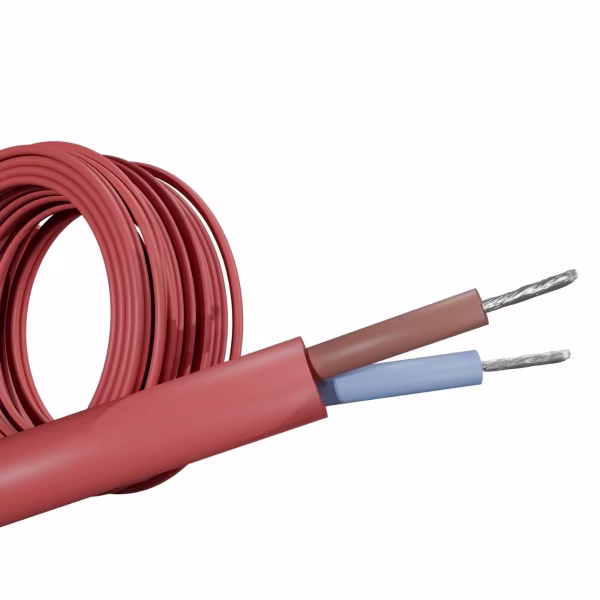 HLW LED SIHF siliconenkabel 2x0,75 mm² rood 100 m hittebestendig HLW LED SIHF siliconenkabel 2x0,75 mm² rood 100 m hittebestendig