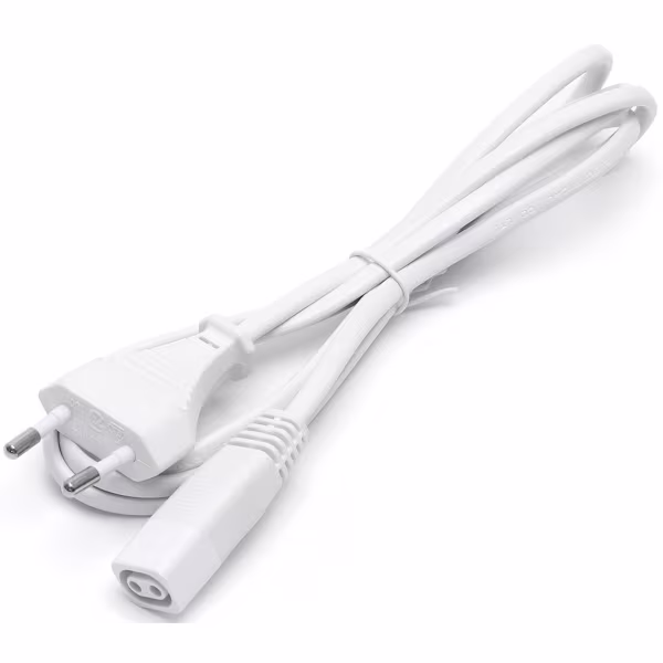 HLW LED White power cable 1.5 m for T5 LED tube – C7 Europlug HLW LED White power cable 1.5 m for T5 LED tube – C7 Europlug