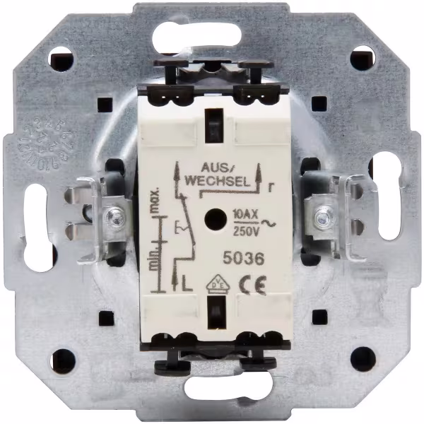 KOPP KOPP Athenis HK07 1-gang matte black two-way switch KOPP KOPP Athenis HK07 1-gang matte black two-way switch