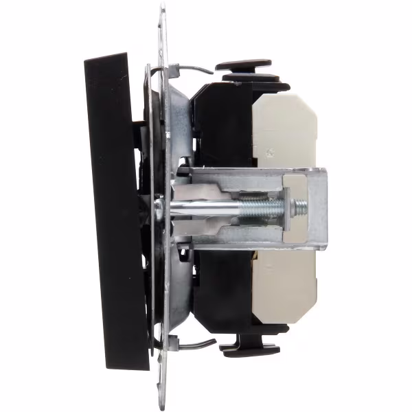 KOPP KOPP Athenis HK07 1-gang matte black two-way switch KOPP KOPP Athenis HK07 1-gang matte black two-way switch