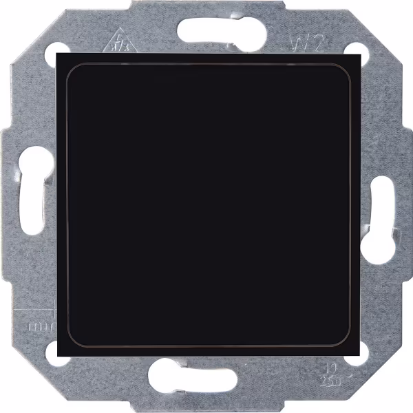 KOPP KOPP Athenis HK07 Blind Plate Matte Black 80×80×10 mm