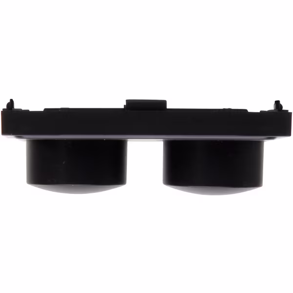 KOPP KOPP Athenis HK07 DUO Dimmer Cover Plate Matt Black