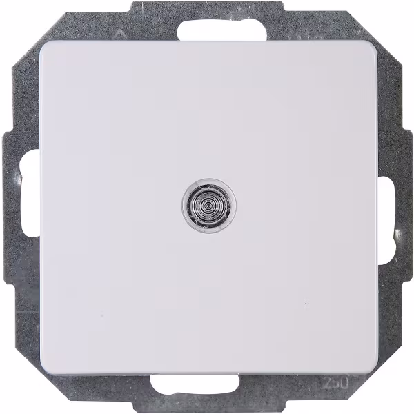 KOPP KOPP two-way switch with LED indicator light - white KOPP KOPP two-way switch with LED indicator light - white