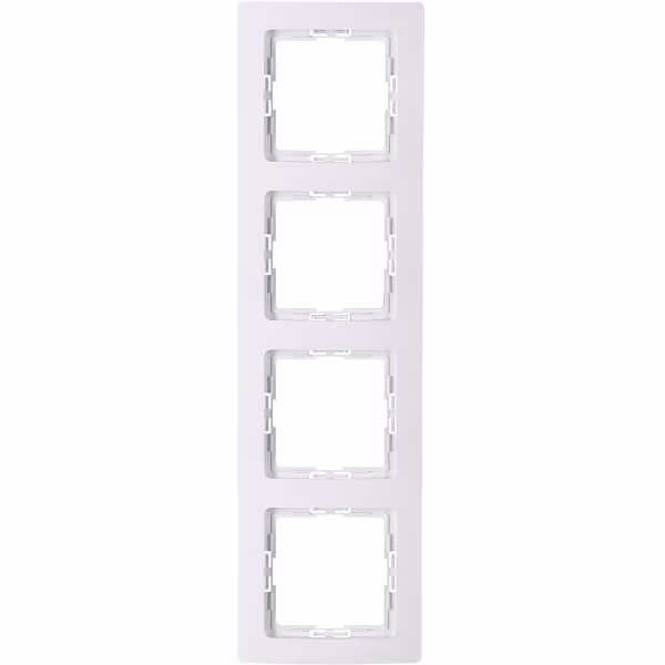 KOPP KOPP Paris HK05 4-fold cover frame Arctic Gloss White KOPP KOPP Paris HK05 4-fold cover frame Arctic Gloss White
