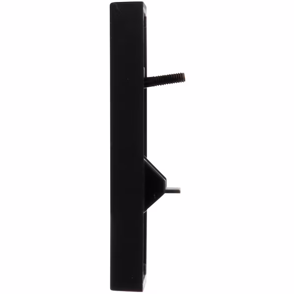 KOPP KOPP Athenis HK07 2x UTP cover plate, matte black KOPP KOPP Athenis HK07 2x UTP cover plate, matte black