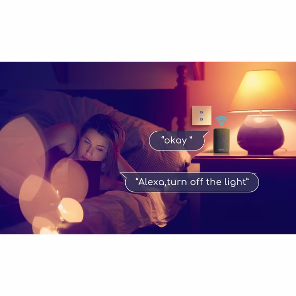 HLW LED Aigi Smarton Touch switch 2-way Smart WiFi HLW LED Aigi Smarton Touch switch 2-way Smart WiFi