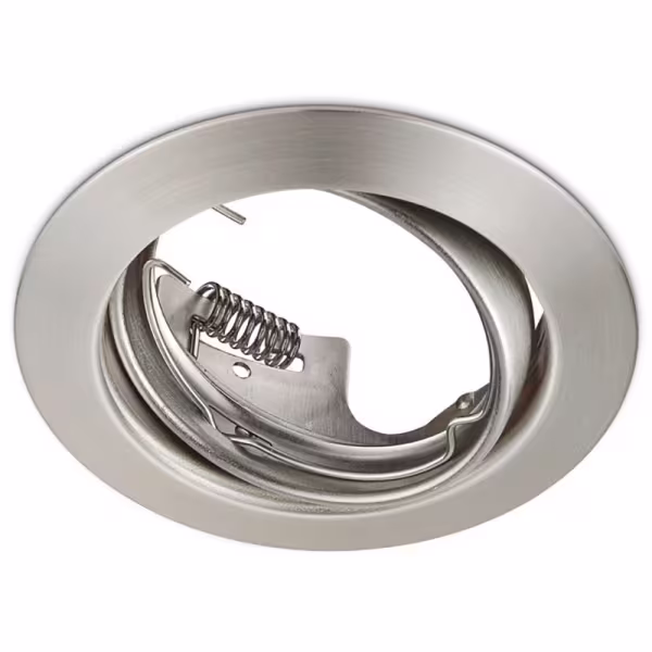 HLW LED 5W LED Spot Set - Kantelbare Ronde Inbouwspot - Witte Spot, Mat Nikkel HLW LED 5W LED Spot Set - Kantelbare Ronde Inbouwspot - Witte Spot, Mat Nikkel