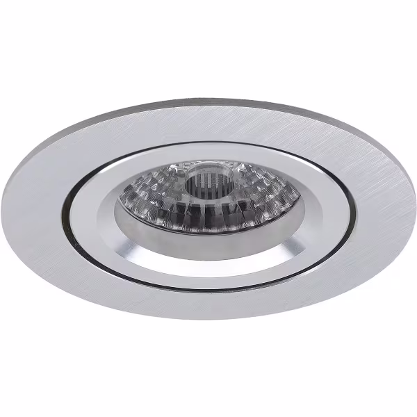 HLW LED LED Spot Set 3.5W - Kantelbare Ronde Inbouwspot Mat Zilver - Witte Spot GU10 HLW LED LED Spot Set 3.5W - Kantelbare Ronde Inbouwspot Mat Zilver - Witte Spot GU10