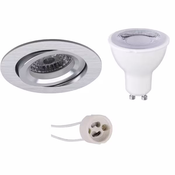 HLW LED Pragmi Aerony Pro 6W LED Spot - Kantelbare, Dimbare Ronde Witte Inbouwspot HLW LED Pragmi Aerony Pro 6W LED Spot - Kantelbare, Dimbare Ronde Witte Inbouwspot