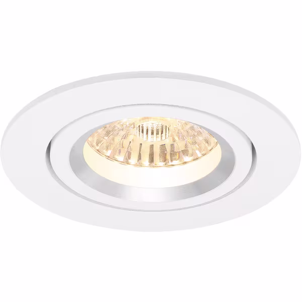 HLW LED Pragmi 5W LED Spot Set - Kantelbare Ronde Witte Inbouwspot met GU10 Fitting
