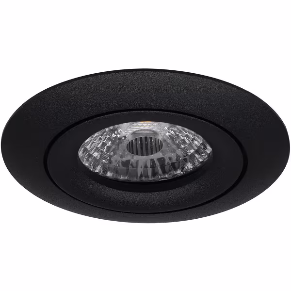 HLW LED 5W LED Spot Set - Tiltable Round Recessed Spot - Black & White Spot Ø82mm HLW LED 5W LED Spot Set - Tiltable Round Recessed Spot - Black & White Spot Ø82mm