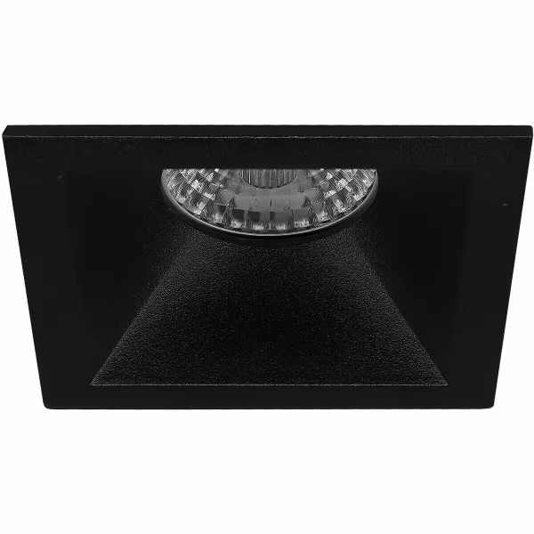HLW LED 9W Dimmable LED Spot Square Recessed Spot Matte Black & White - GU10 Fitting HLW LED 9W Dimmable LED Spot Square Recessed Spot Matte Black & White - GU10 Fitting