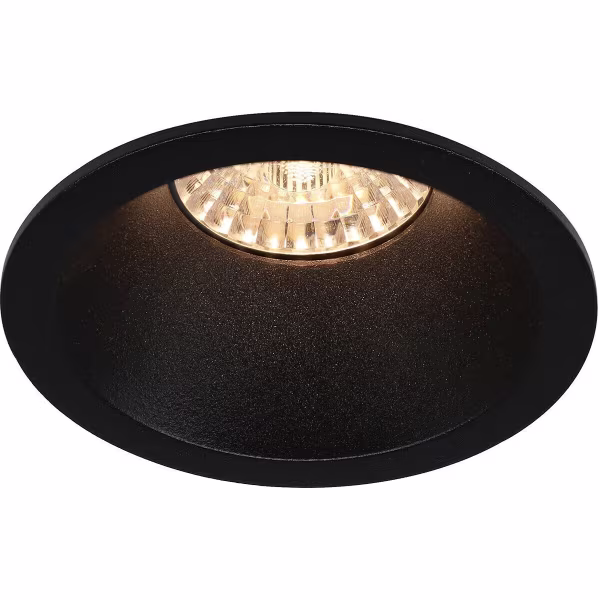HLW LED Mat Zwarte Dimbare LED Spot Set - 7W Ronde Inbouwspot, Energiezuinig & Stijlvol HLW LED Mat Zwarte Dimbare LED Spot Set - 7W Ronde Inbouwspot, Energiezuinig & Stijlvol
