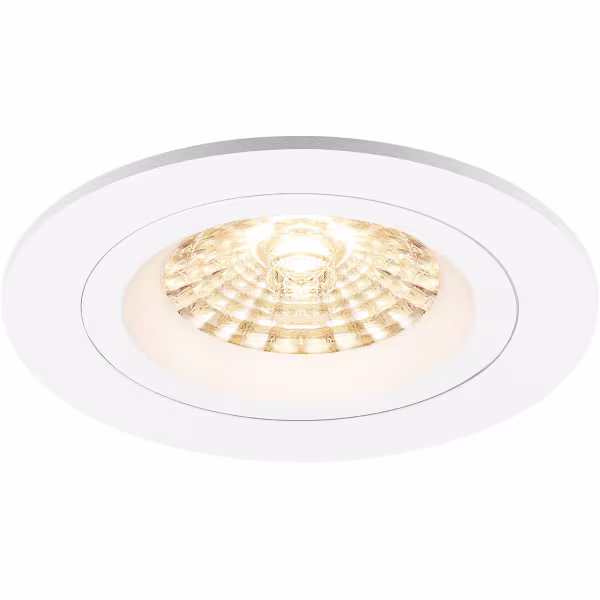 HLW LED LED Spot Set 3W - Dimmable Round White Recessed Spotlight GU10 with Natural White HLW LED LED Spot Set 3W - Dimmable Round White Recessed Spotlight GU10 with Natural White