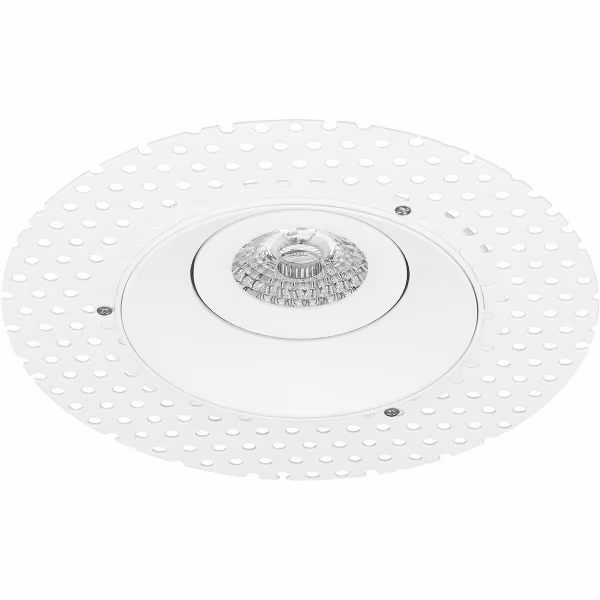 HLW LED LED Spot Set 3W - Tiltable Round Recessed Spotlight Matt White - Dimmable & Trimless HLW LED LED Spot Set 3W - Tiltable Round Recessed Spotlight Matt White - Dimmable & Trimless