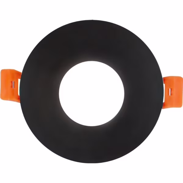 HLW LED Dimmable 6W LED Spot - Round Recessed Spotlight Matte Black - Bright Cool White 6400K HLW LED Dimmable 6W LED Spot - Round Recessed Spotlight Matte Black - Bright Cool White 6400K