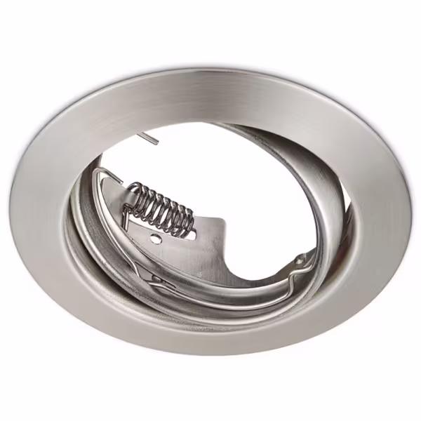 HLW LED LED Spot Set - Tiltable 4W LED Recessed Spotlight Round Spotlight Matte Nickel HLW LED LED Spot Set - Tiltable 4W LED Recessed Spotlight Round Spotlight Matte Nickel