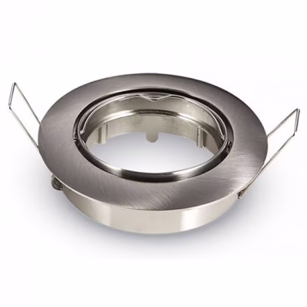 HLW LED Dimbare LED Spot Set 3.7W - Kantelbare Ronde Inbouwspot Mat Chroom HLW LED Dimbare LED Spot Set 3.7W - Kantelbare Ronde Inbouwspot Mat Chroom