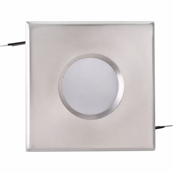 HLW LED LED Spot Set - Dimmable 5W LED Recessed Square Spot IP65 - Matte Chrome HLW LED LED Spot Set - Dimmable 5W LED Recessed Square Spot IP65 - Matte Chrome