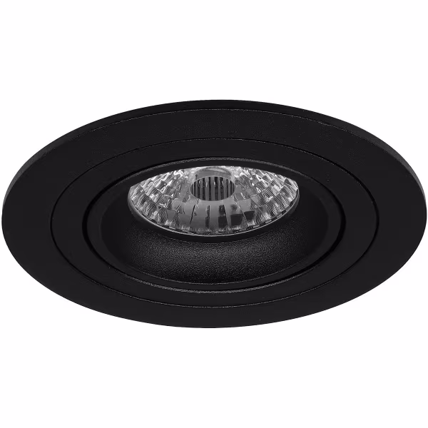 HLW LED Pragmi Alpin Pro 6W LED Spot - Kantelbare Ronde Inbouwspot Mat Zwart, Natuurlijk Wit 4200K HLW LED Pragmi Alpin Pro 6W LED Spot - Kantelbare Ronde Inbouwspot Mat Zwart, Natuurlijk Wit 4200K