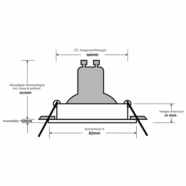 HLW LED Pragmi Vrito Pro 4W LED Spot Set - Dimbare Ronde Witte Inbouwspot GU10 HLW LED Pragmi Vrito Pro 4W LED Spot Set - Dimbare Ronde Witte Inbouwspot GU10