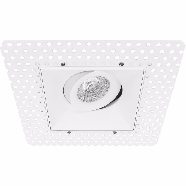 HLW LED LED Spot Set 4W - Kantelbare Vierkante Inbouwspot Mat Wit, Natuurlijk Wit 4200K, GU10 HLW LED LED Spot Set 4W - Kantelbare Vierkante Inbouwspot Mat Wit, Natuurlijk Wit 4200K, GU10