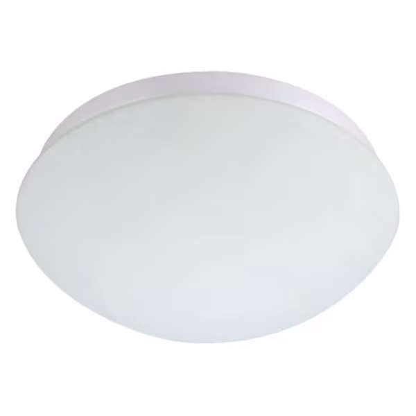 HLW LED LED Ceiling Light with Motion Sensor - 360° Sensor - E27 Fitting - Surface Mounted - Oval - Matte White - Glass HLW LED LED Ceiling Light with Motion Sensor - 360° Sensor - E27 Fitting - Surface Mounted - Oval - Matte White - Glass