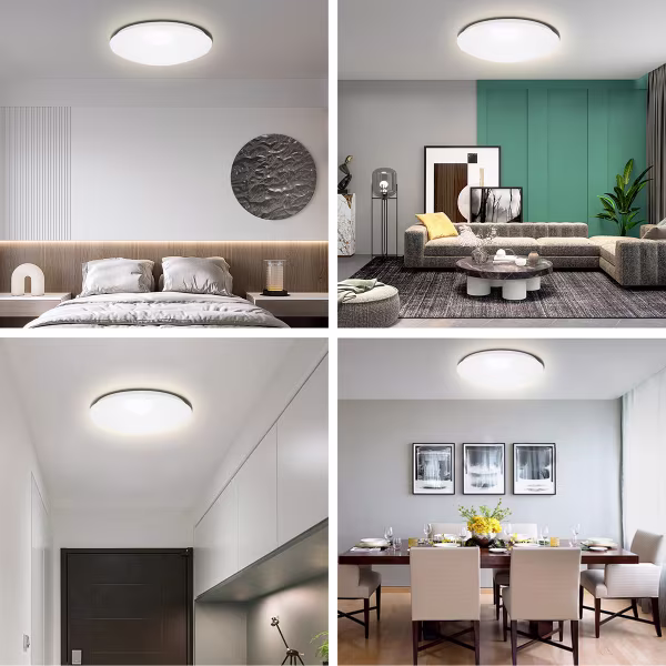 Velvalux LED Plafondlamp - Velvalux - 12W 1300lm - Aanpasbare Lichtkleur CCT - Spatwaterdicht IP44 - Opbouw - Rond - Wit Velvalux LED Plafondlamp - Velvalux - 12W 1300lm - Aanpasbare Lichtkleur CCT - Spatwaterdicht IP44 - Opbouw - Rond - Wit