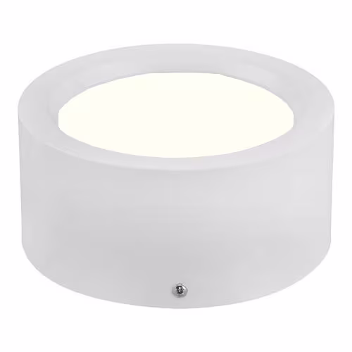 HLW LED LED Downlight - Surface Mounted Round High 10W - Natural White 4200K - Matt White Aluminum - Ø140mm HLW LED LED Downlight - Surface Mounted Round High 10W - Natural White 4200K - Matt White Aluminum - Ø140mm