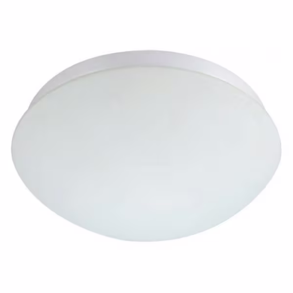 HLW LED LED Ceiling Light with Motion Sensor - 360° Sensor - E27 Fitting - Matte White - Frosted Glass - Philips - CorePro LEDbulb 827 A60 - 5.5W - Warm White 2700K HLW LED LED Ceiling Light with Motion Sensor - 360° Sensor - E27 Fitting - Matte White - Frosted Glass - Philips - CorePro LEDbulb 827 A60 - 5.5W - Warm White 2700K