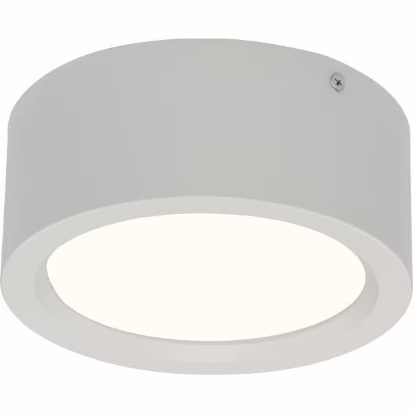 HLW LED LED Downlight - Opbouw Rond Hoog 15W - Natuurlijk Wit 4200K - Mat Wit Aluminium - Ø180mm HLW LED LED Downlight - Opbouw Rond Hoog 15W - Natuurlijk Wit 4200K - Mat Wit Aluminium - Ø180mm