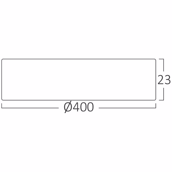 HLW LED LED Ceiling Light - Brinton Jin - 36W 3960lm - 830 Warm White 3000K - Ø400 mm - Surface Mounted - Round - Black HLW LED LED Ceiling Light - Brinton Jin - 36W 3960lm - 830 Warm White 3000K - Ø400 mm - Surface Mounted - Round - Black