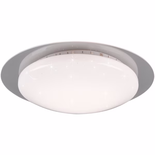 HLW LED LED Plafondlamp - Plafondverlichting - Trion Bolbi - 8.5W - Aanpasbare Kleur - RGBW - Afstandsbediening - Dimbaar - Rond - Mat Wit - Kunststof HLW LED LED Plafondlamp - Plafondverlichting - Trion Bolbi - 8.5W - Aanpasbare Kleur - RGBW - Afstandsbediening - Dimbaar - Rond - Mat Wit - Kunststof