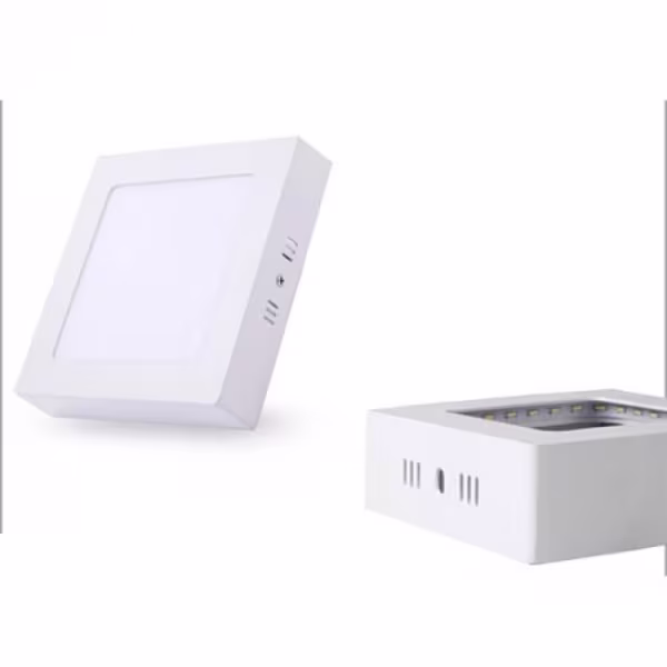 HLW LED LED Downlight 6 Pack - Opbouw Vierkant 18W - Helder/Koud Wit 6000K - Mat Wit Aluminium - 225mm HLW LED LED Downlight 6 Pack - Opbouw Vierkant 18W - Helder/Koud Wit 6000K - Mat Wit Aluminium - 225mm